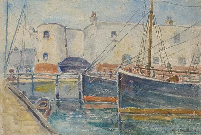 In Scarborough Harbour