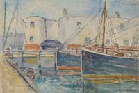 In Scarborough Harbour - click to view larger image...