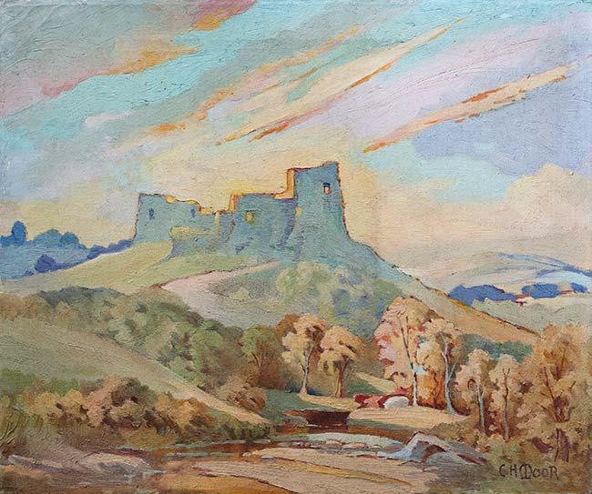 Hilltop Castle Ruins