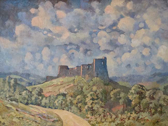 Hilltop Castle Ruins 2