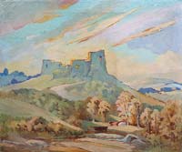 Hilltop Castle Ruins - click to view larger image...