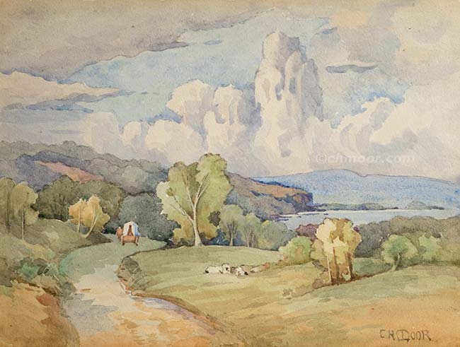Man with Wagon
