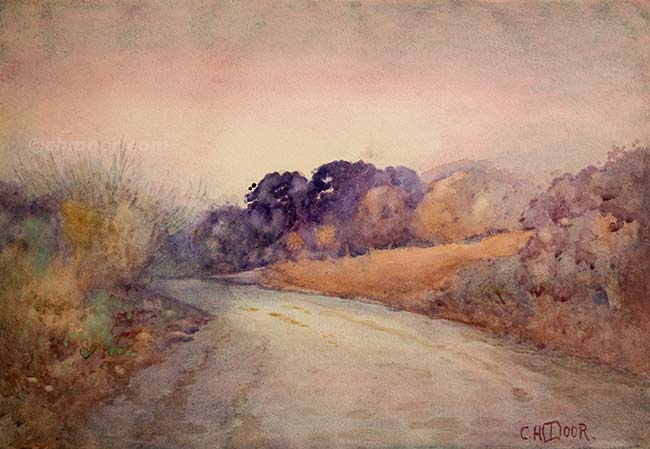 Road at Dusk
